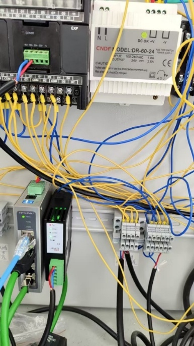 欧姆龙 CP1H PLC借助以太网通讯处理器实现在检测生产线上的应用案例(图3)