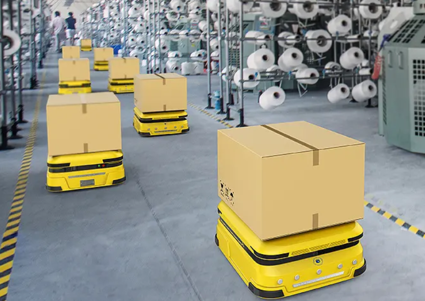 大型电商仓储物流中心AGV小车通过Modbus RTU转Profinet模块与西门子PLC进行数据互传解决案例(图2)