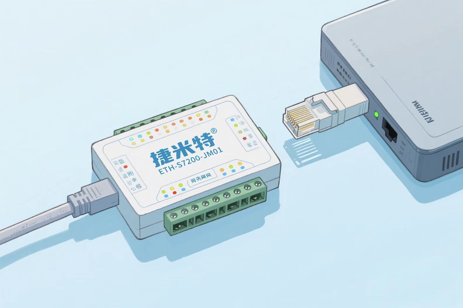 以太网模块实现西门子S7-200PLC与博图上位机通讯的配置案例讲解(图2)