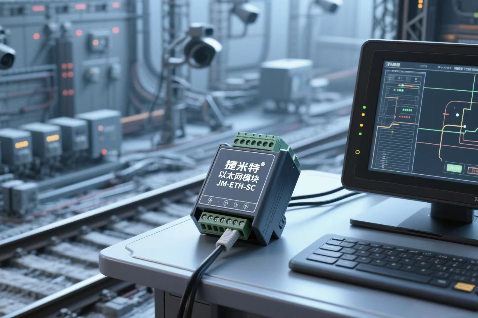 施耐德M200 PLC借助于以太网通讯模块与上位机通讯实现触摸屏监控的应用配置案例(图2)