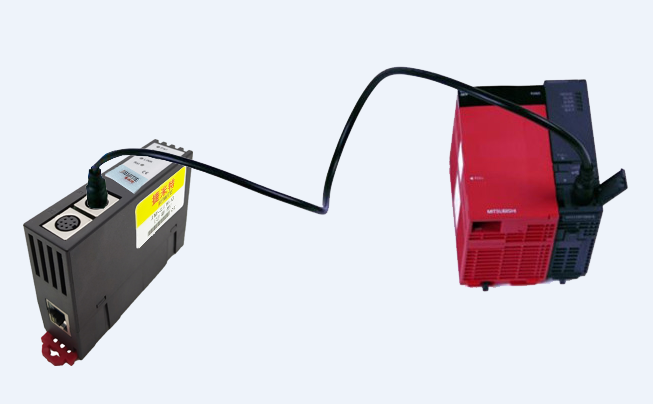 三菱 PLC Q04UDEH 配以太网模块,连上位机与触摸屏方案(图3)