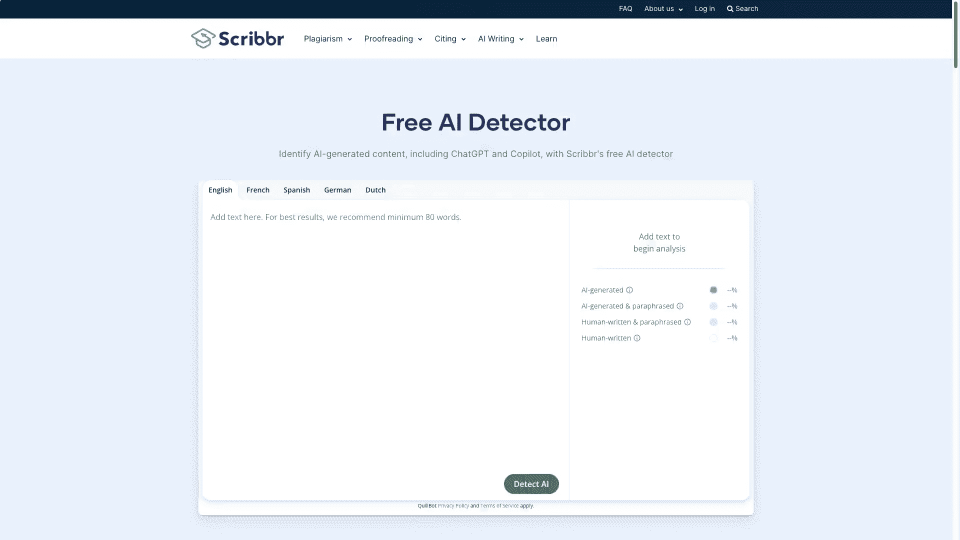 Scribbr文献引用检查