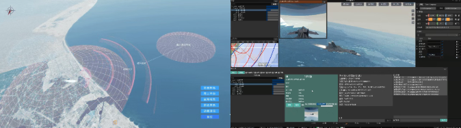 基于CIMPro孪大师制作的红蓝对抗态势可视化
