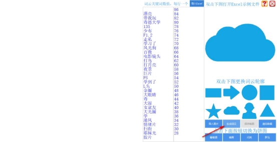 导入并生成词云