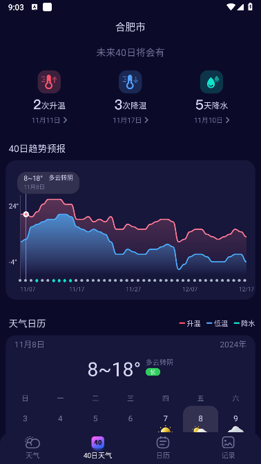 天气