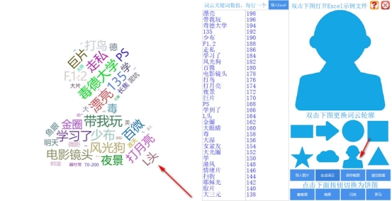 双击头像换形状