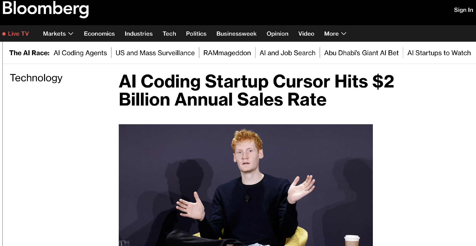 Cursor营收暴涨与企业级客户占比