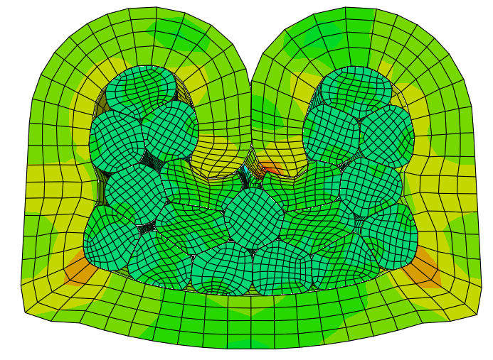 t=107时变形形状
