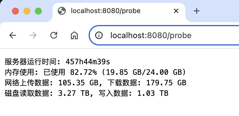 程序运行后的效果