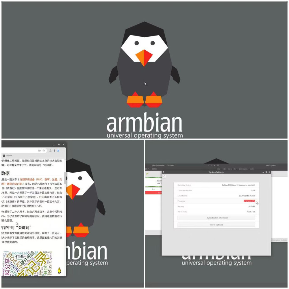 armbian 系统运行状态