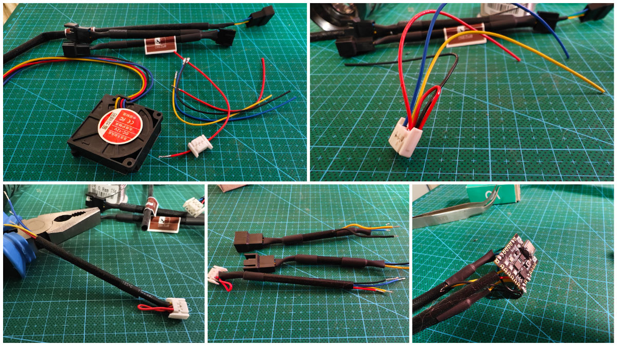 制作风扇数据线