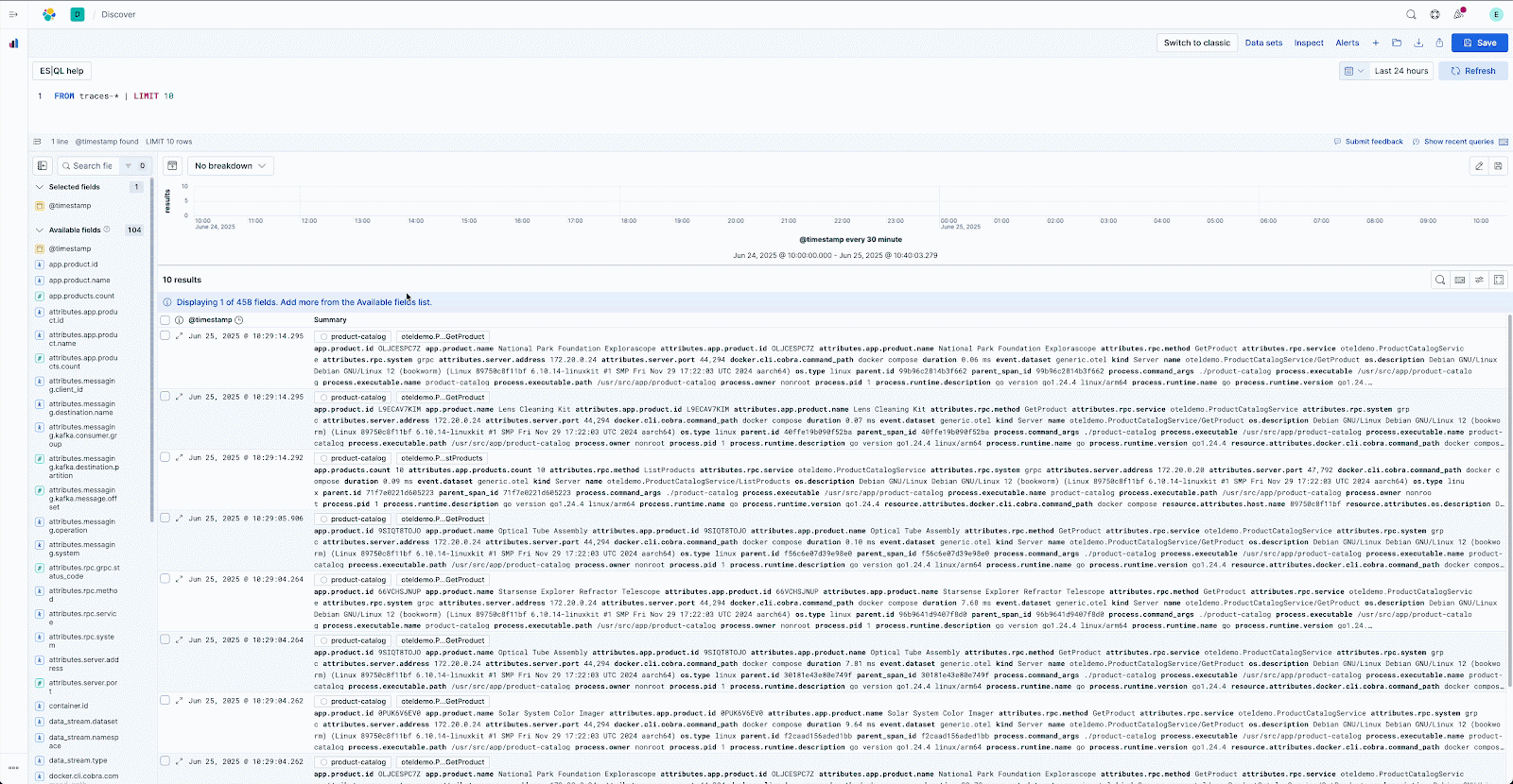 追踪上下文数据探索