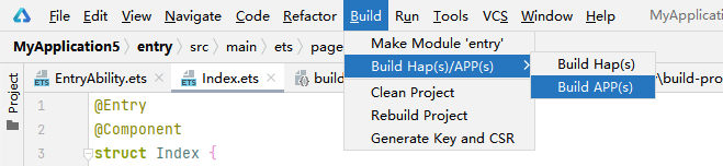 Build APP(s)