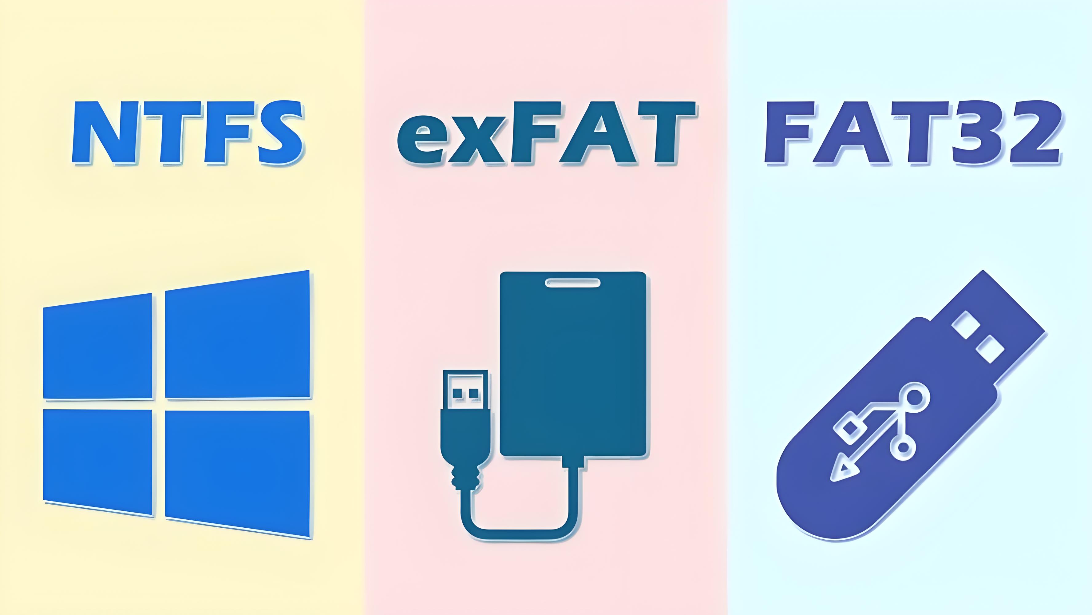 运维：U盘FAT32、NTFS、exFAT三种格式如何选择？