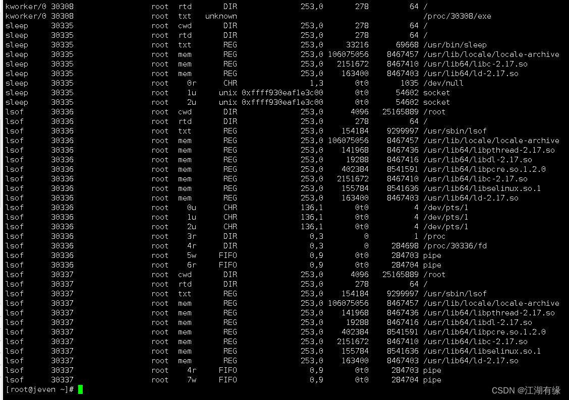 Linux系统之lsof命令的基本使用-腾讯云开发者社区-腾讯云