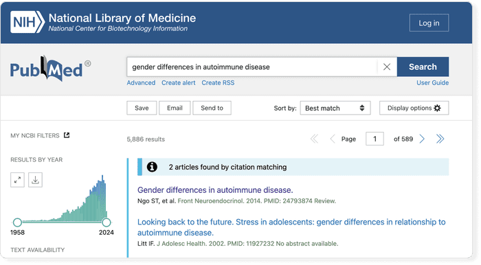 PubMed检索细节查看