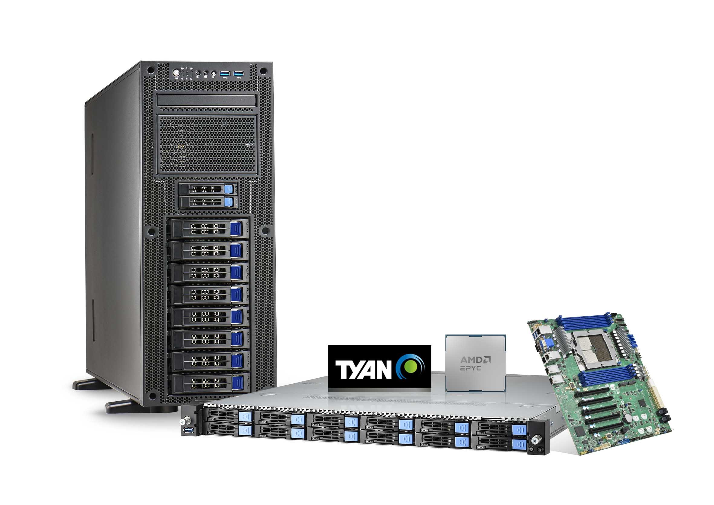 TYAN's server platforms with AMD's latest data center processors offer unmatched core count in 1U and 2U density(1).jpg