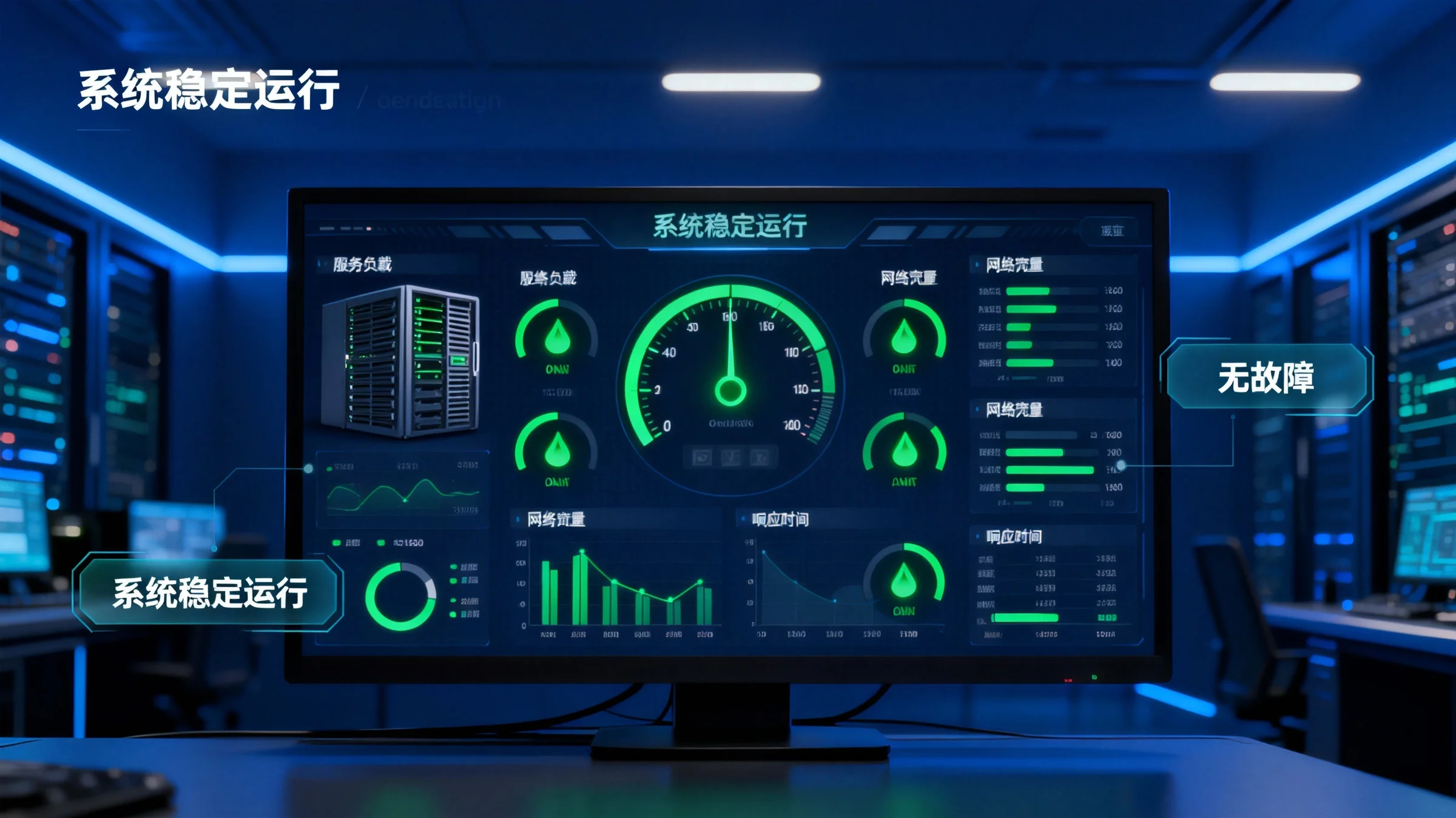 系统正常稳定运行