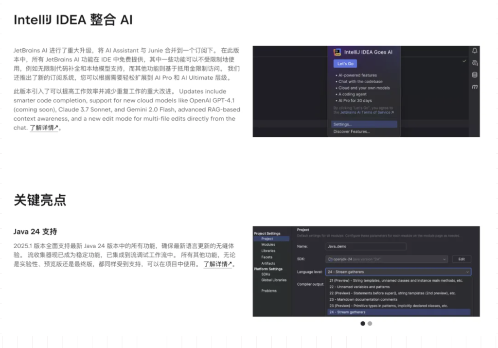 IDEA 2025.1 版震撼发布，建议更新