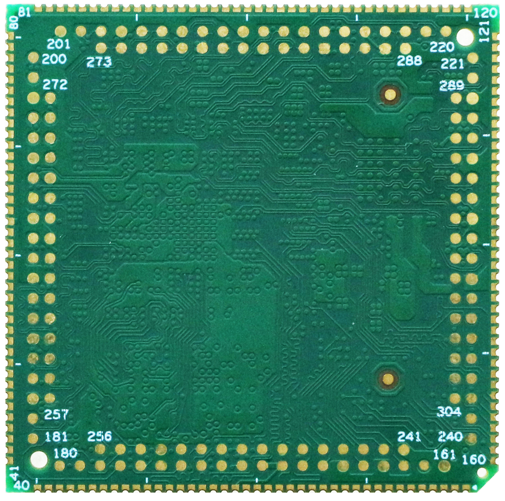 图 2 核心板背面