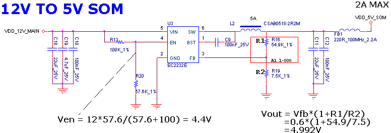 图 9 VDD_5V_SOM电源设计