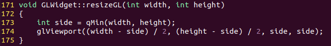 图 38 glwidget.cpp