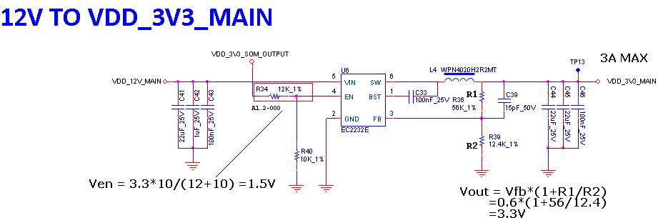 图 13 VDD_3V3_MAIN电源设计