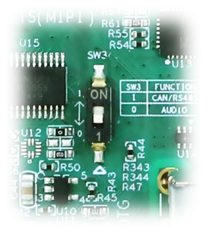 图 33 SW3开关实物图CAN-FD接口