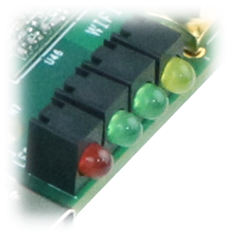 图 18 用户可编程指示灯实物图