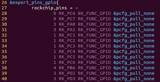 图 74 tl3562-minievm-uart-echo.dts