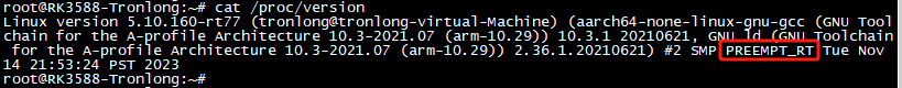 图 2 Linux-RT内核