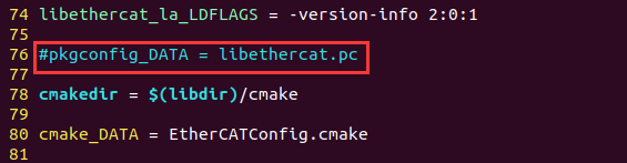 图 32 Makefile.am