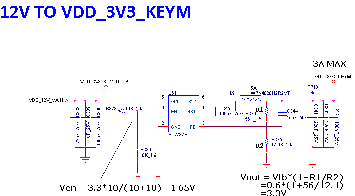 图 14 VDD_3V3_KEYM电源设计