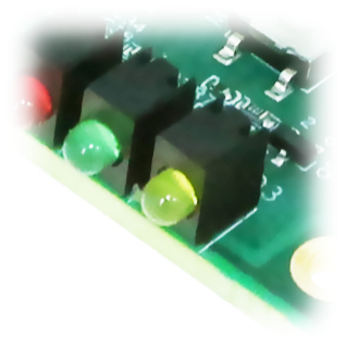 图 19 4G模块状态指示灯实物图