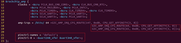 图 73 tl3562-minievm-uart-echo.dts