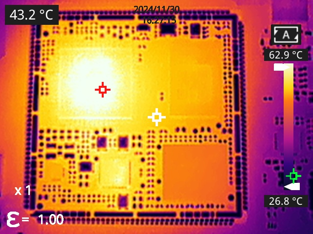 图 10 状态2（最高温度点为62.9℃）