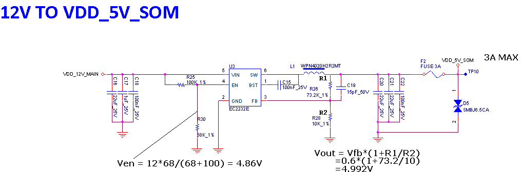图 11 VDD_5V_SOM电源设计
