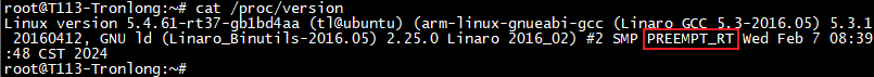图 3 Linux-RT内核