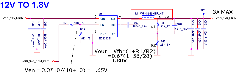 图 14 VDD_1V8_MAIN电源设计