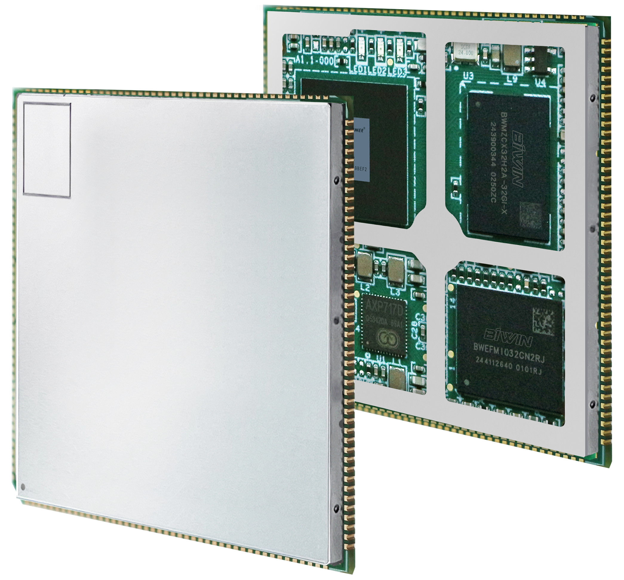 图 5 屏蔽罩安装效果图(选配)