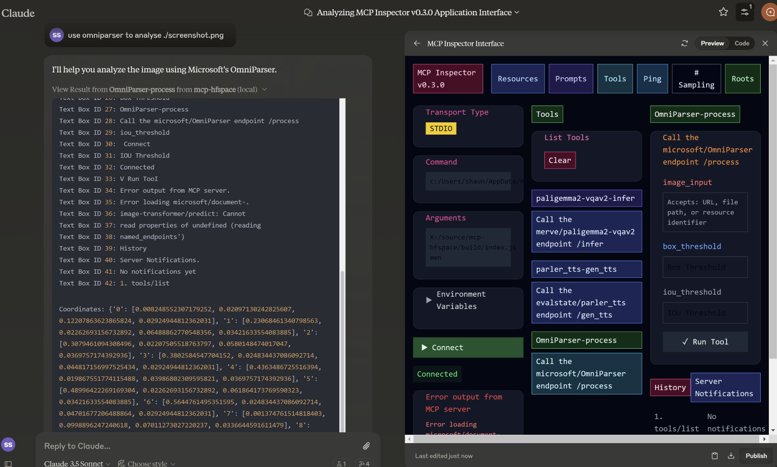 Omniparser 和工件