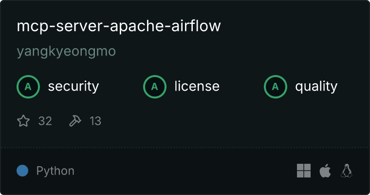 Apache Airflow MCP 服务器