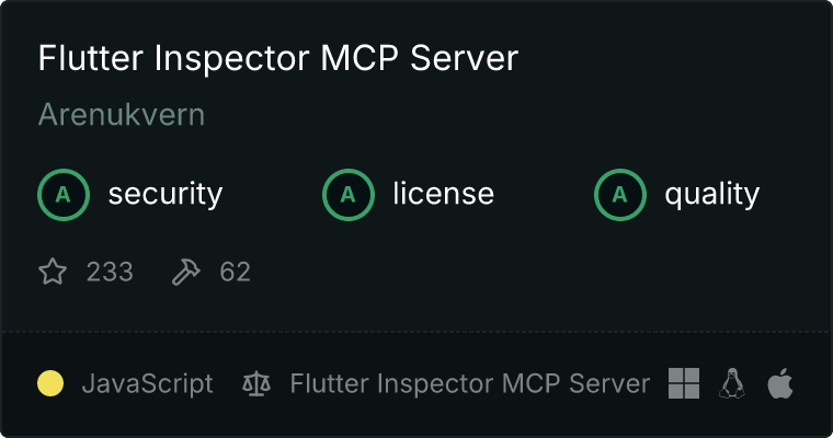 Flutter检查器服务MCP服务端