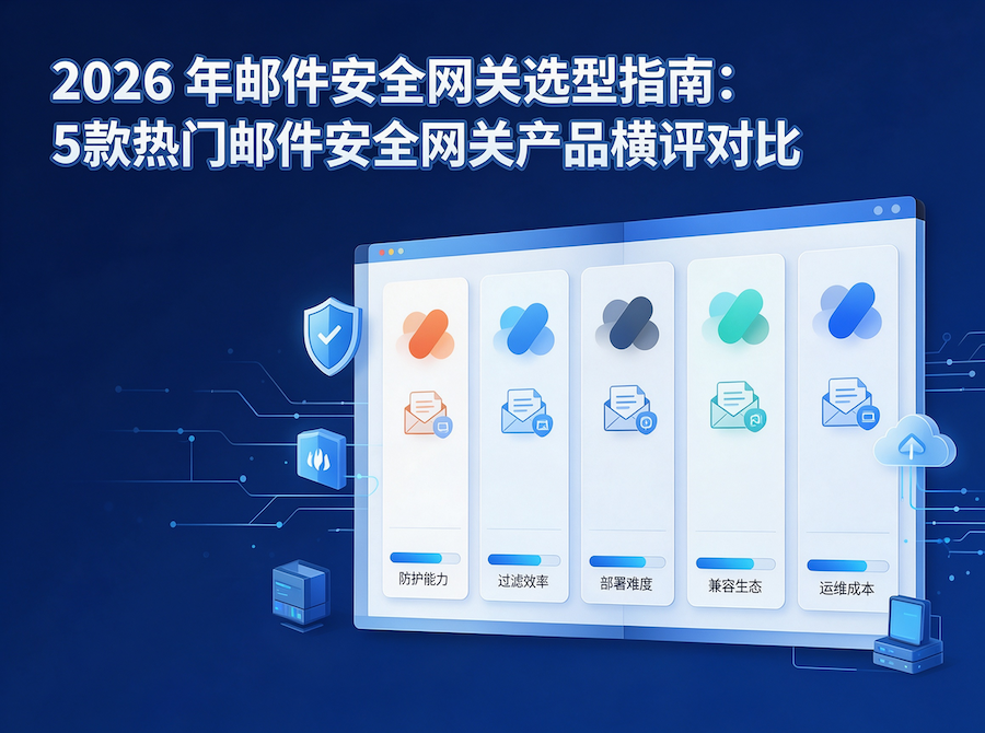 2026 年邮件安全网关选型指南：5款热门邮件安全网关产品横评对比