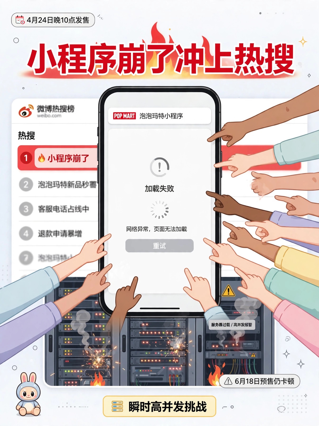 &ldquo;小程序崩了&rdquo;冲上热搜之后：盲盒抽选系统的并发与公平，到底怎么设计