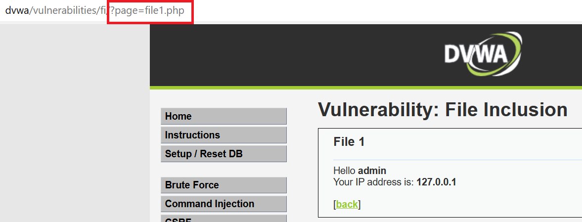 网络安全 DVWA通关指南 DVWA File Inclusion（文件包含）