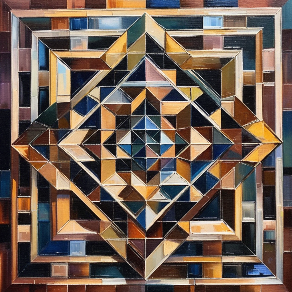 胶囊网络中的几何变换示意图