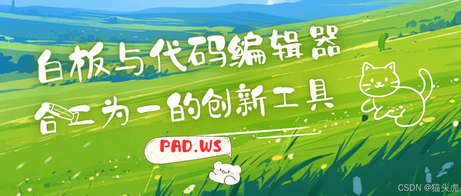 pad.ws：把白板与代码编辑器合二为一的创新工具，打造无缝开发体验