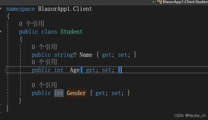 Blazor-选择&循环语句
