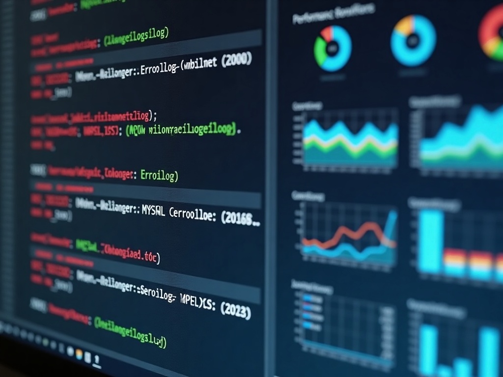 错误日志实时监控界面